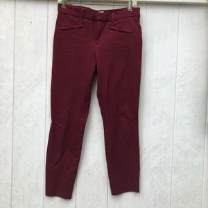 Maroon Business Casual Pants